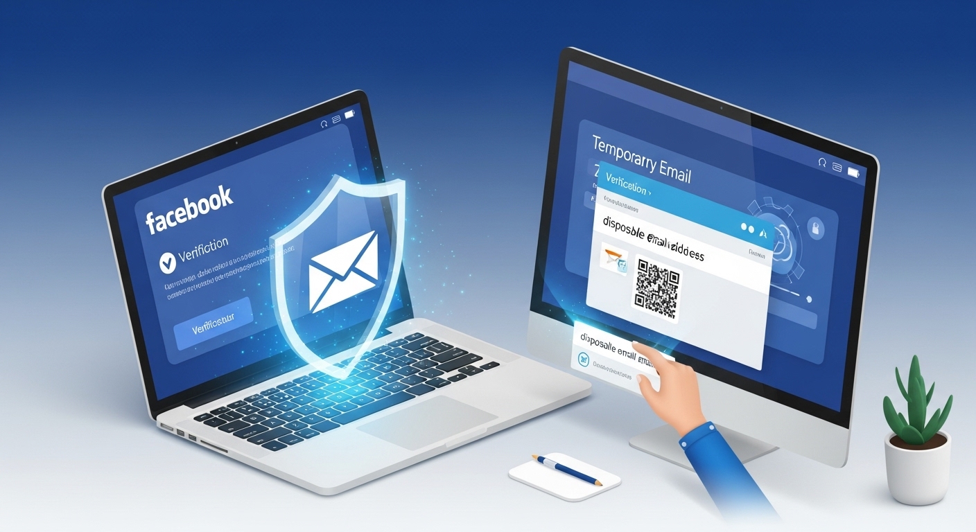 Temporary Email for Facebook Verification – Get Verified Without Spam